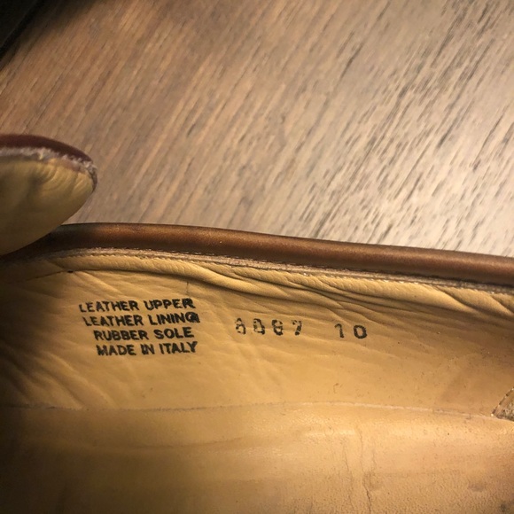Mario Fagni 👞Loafers, Brown Size 10 - Picture 8 of 8